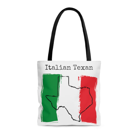 Italian Texan Tote - Italian Heritage, Texas Pride