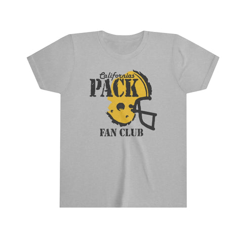 athletic heather grey California Pack Fan Club Youth T-Shirt
