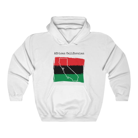 white African Californian Unisex Hoodie | African Ancestry, California Style