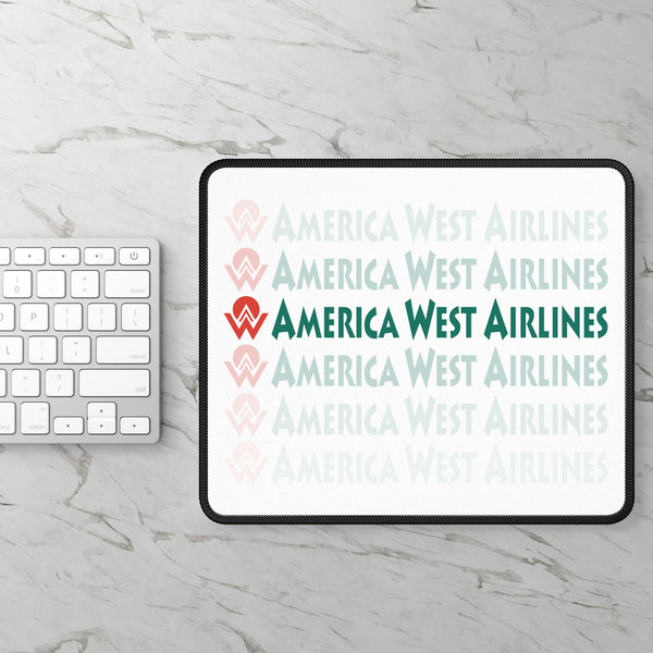 America West Airlines Fade Logo - Mouse Pad
