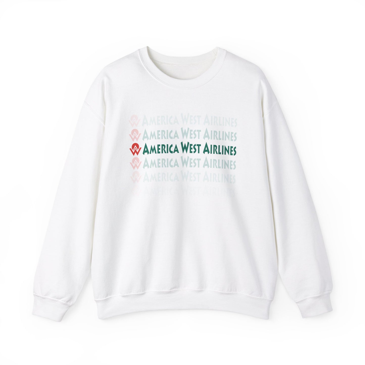 America West Airlines Fade Logo - Unisex Sweatshirt