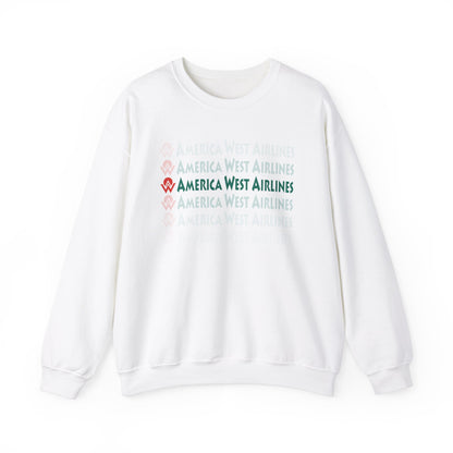 America West Airlines Fade Logo - Unisex Sweatshirt