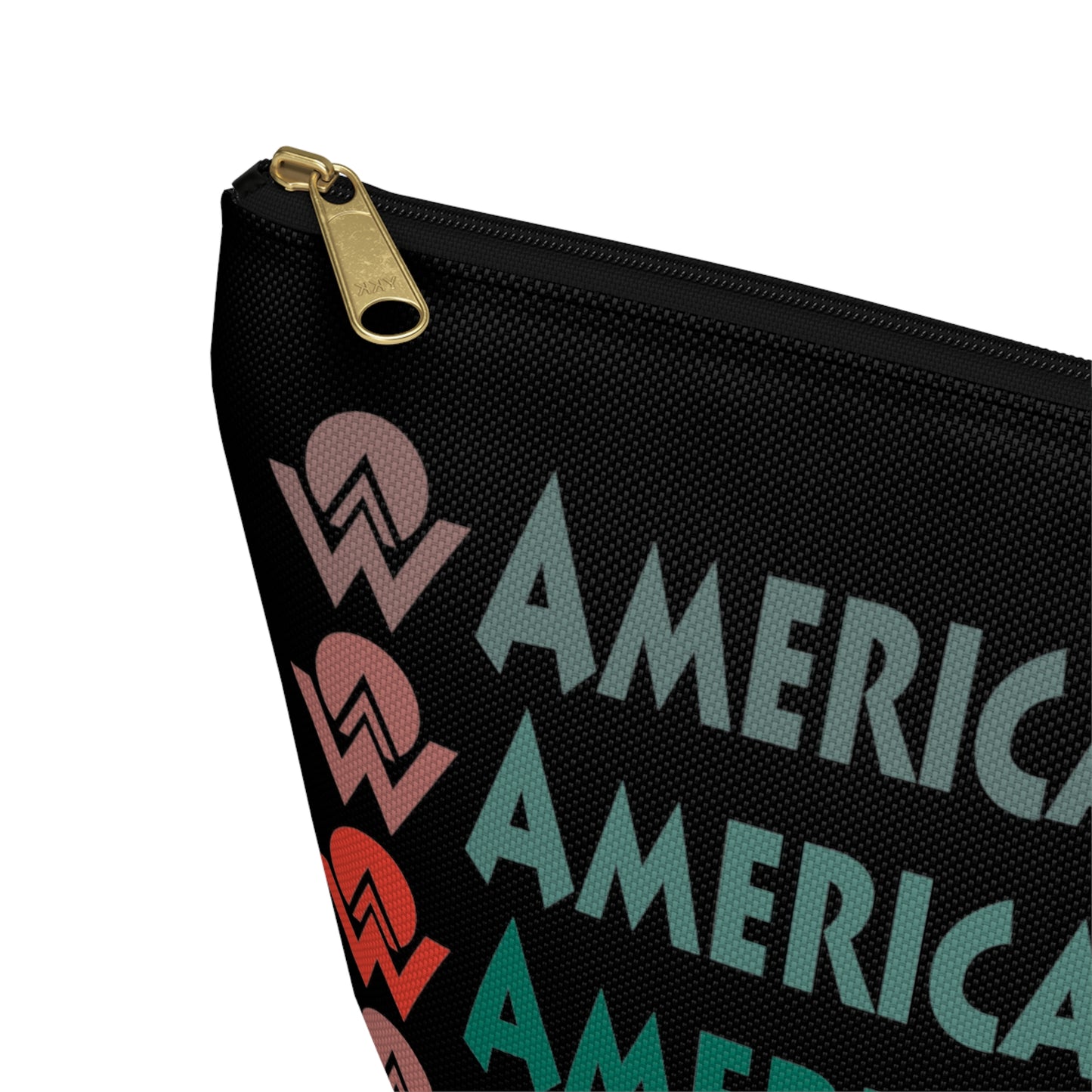 America West Airlines Fade Logo Cosmetic / Travel Pouch