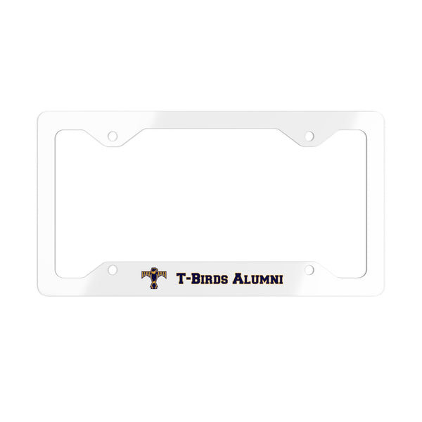 CHS T-Birds Alumni - Metal License Plate Frame