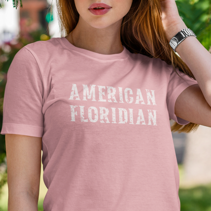 American Floridian Unisex T-shirt | Florida Pride | Patriotic T-shirt