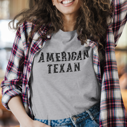 American Texan Unisex T-shirt | Texas Pride | Proud American