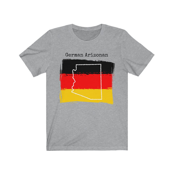 sport grey German Arizonan Unisex T-Shirt – German Ancestry, Arizona Pride