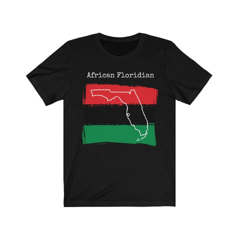 Black African Floridian-African Pride, Florida Pride Unisex T-Shirt