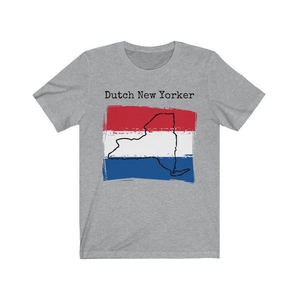 sport grey Dutch New Yorker Unisex T-Shirt – Dutch Heritage, New York Style
