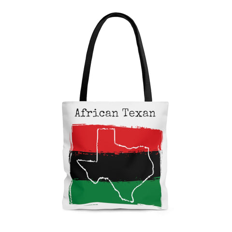 front view African Texan Totes 