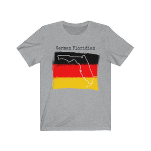sport grey German Floridian Unisex T-Shirt – German Ancestry, Florida Pride