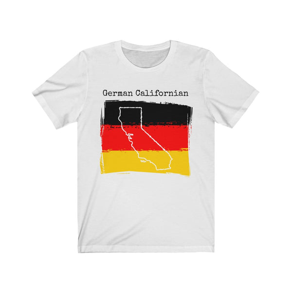 white German Californian Unisex T-Shirt - German Ancestry, California Style