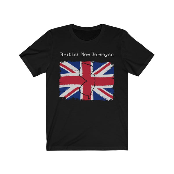 black British New Jerseyan Unisex T-Shirt - British Ancestry, New Jersey Pride