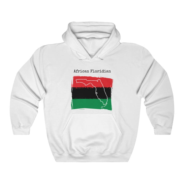 white African Floridian Unisex Hoodie | African Ancestry, Florida Pride