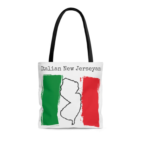 Italian New Jerseyan Tote - Italian Heritage, New Jersey Pride