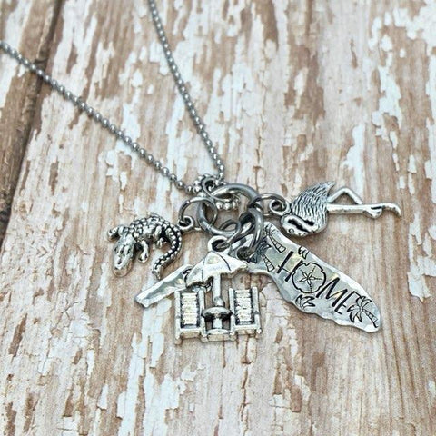 Florida Home Charm Necklace – Floridian Pride Jewelry