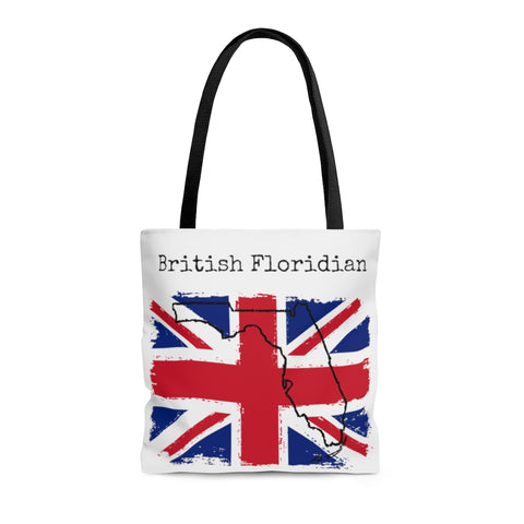 Front British Floridian Tote – British Ancestry, Florida Pride