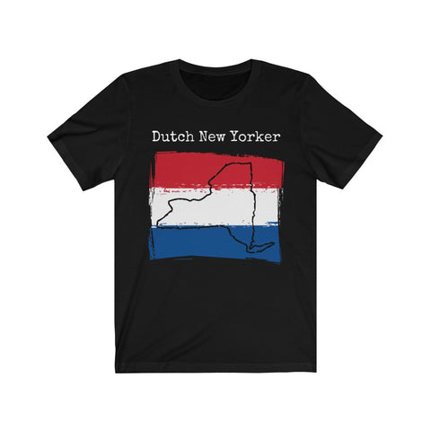 black Dutch New Yorker Unisex T-Shirt – Dutch Heritage, New York Style