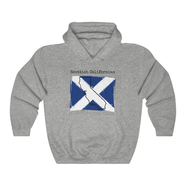 sport grey Scottish Californian Unisex Hoodie | Scottish Heritage, California Style