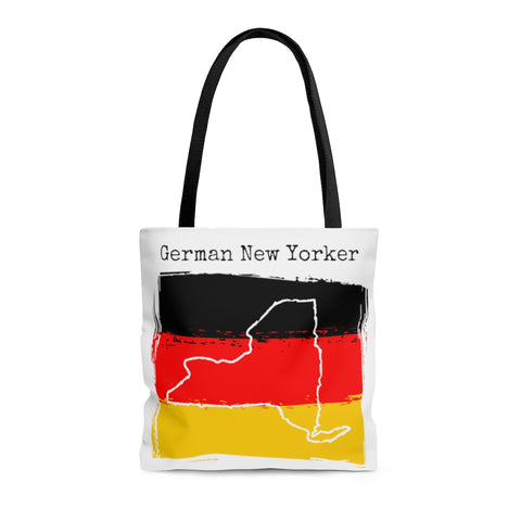 front and back view German New Yorker Tote - German Ancestry, New York Style