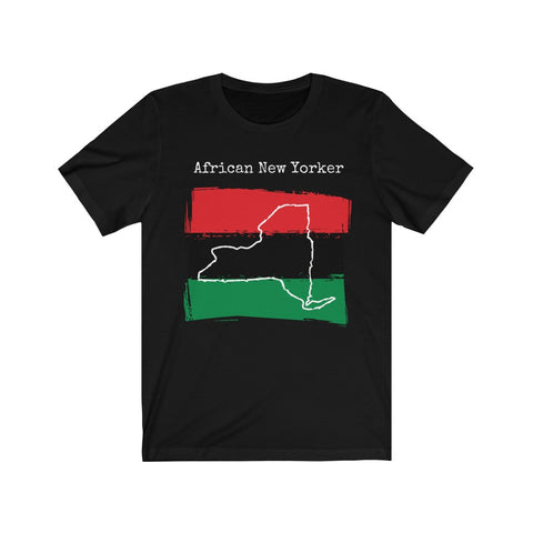 black African New Yorker Unisex T-Shirt – African Ancestry, New York Style