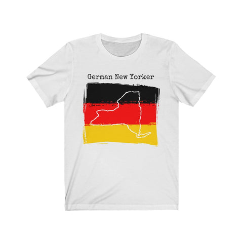 white German New Yorker Unisex T-Shirt – German Ancestry, New York Style