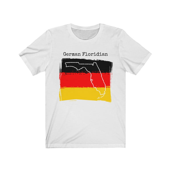 white German Floridian Unisex T-Shirt – German Ancestry, Florida Pride