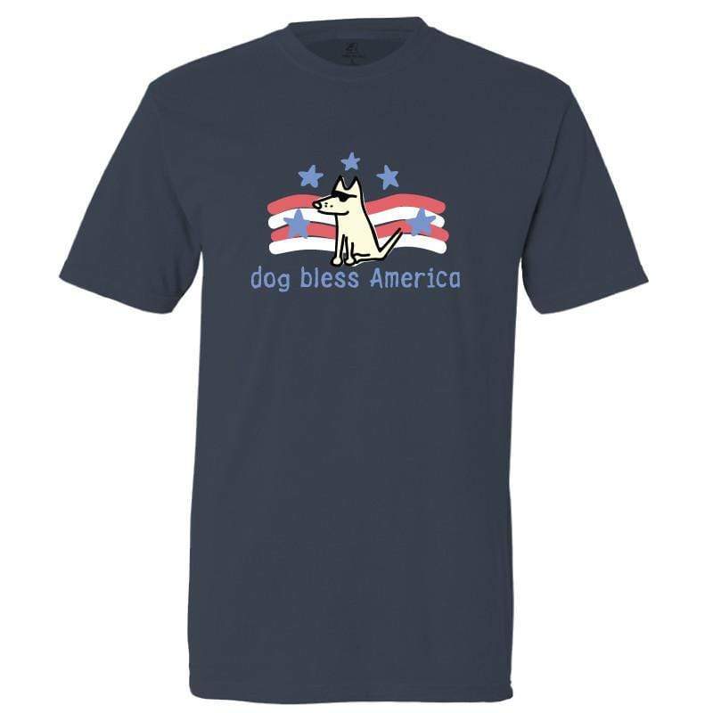 Dog Bless America Classic Unisex T-Shirt