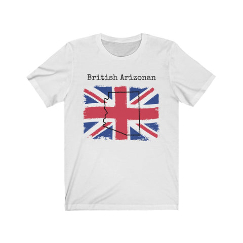 White British Arizonan Unisex T-Shirt - British Ancestry, Arizona Pride