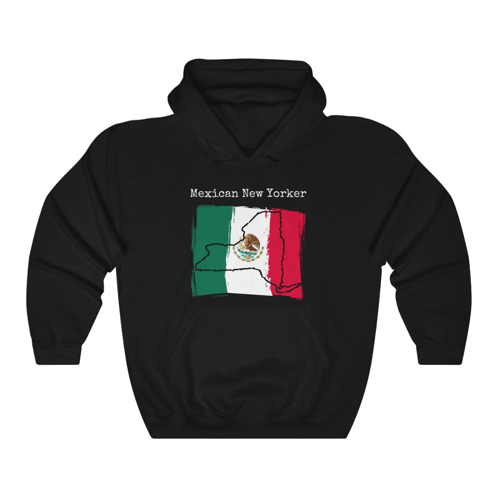 black Mexican New Yorker Unisex Hoodie – Mexican Pride, New York Style
