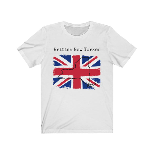 white British New Yorker Unisex T-Shirt - British Ancestry, New York Style