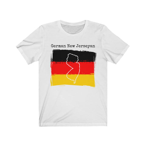 white German New Jerseyan Unisex T-Shirt – German Ancestry, New Jersey Pride